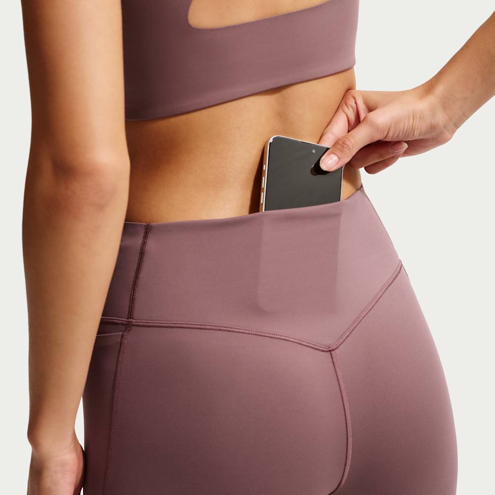 Leggins y Licras deportivas para entrenamiento para mujer en morado · HQ6813-502 - vista 6
