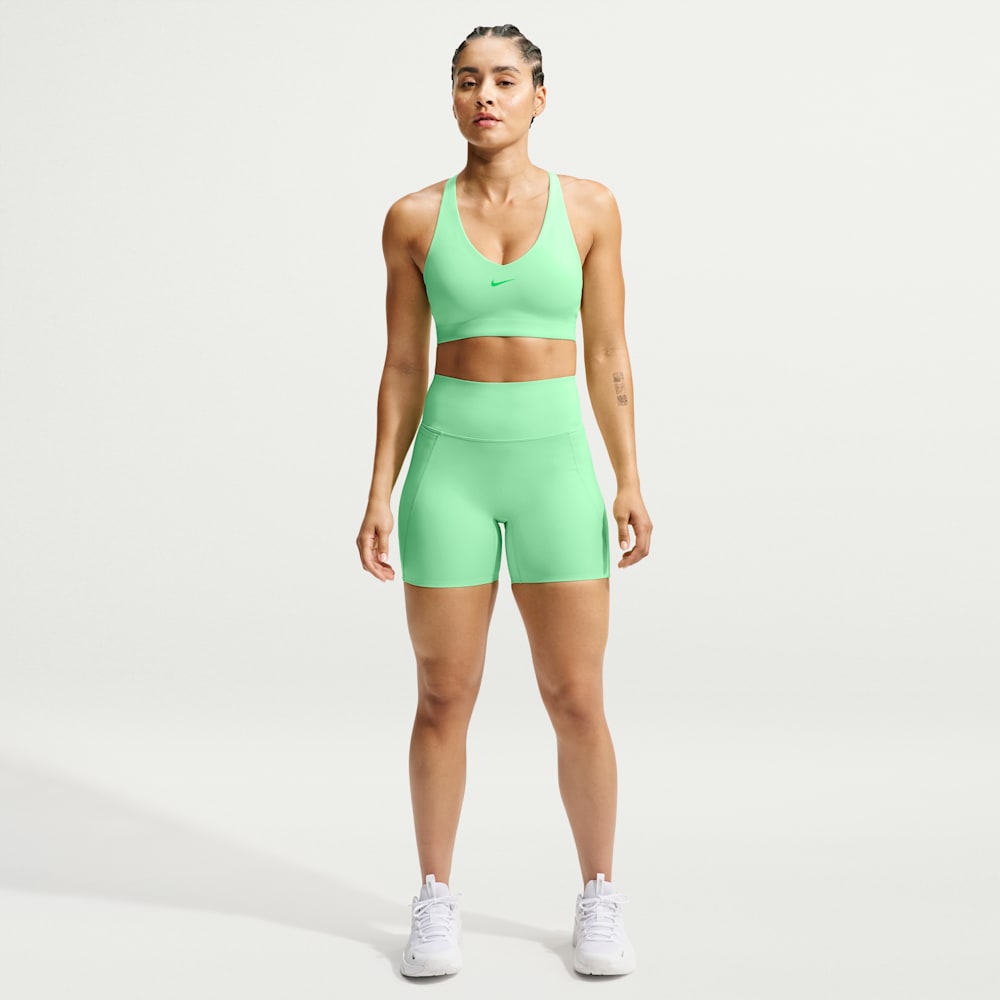 Shorts y Pantalonetas para entrenamiento para mujer en verde · HQ6832-336 - vista 1