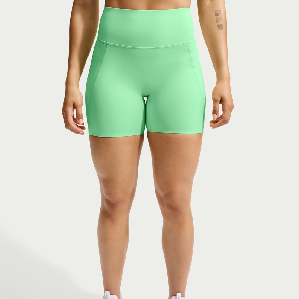 Shorts y Pantalonetas para entrenamiento para mujer en verde · HQ6832-336 - vista 2