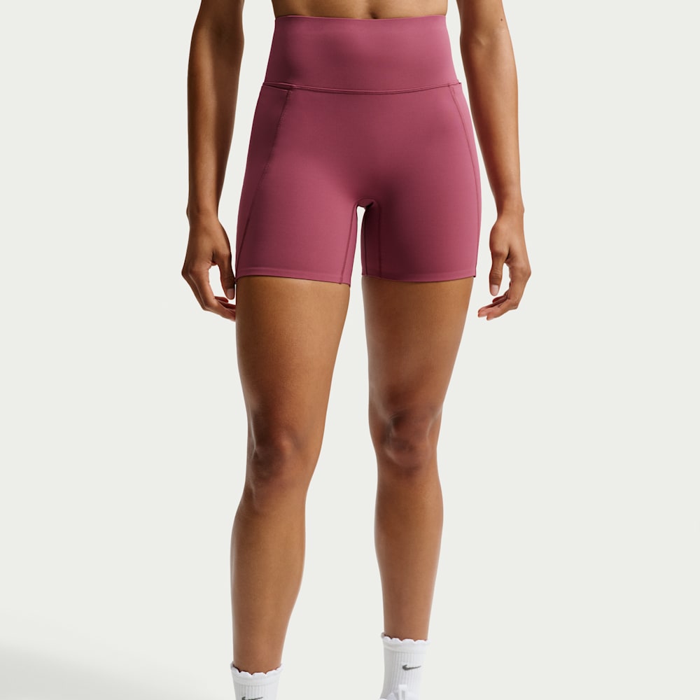 Shorts y Pantalonetas para entrenamiento para mujer en rojo · HQ6832-654 - vista 2
