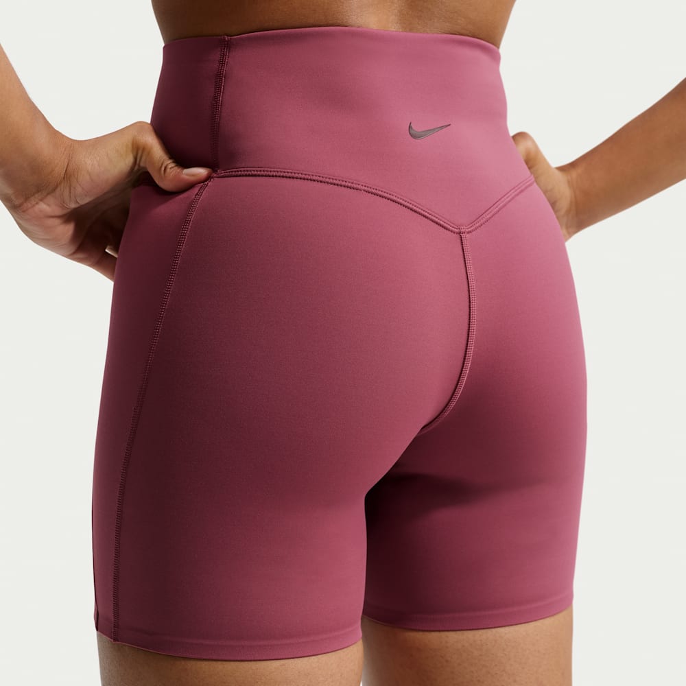 Shorts y Pantalonetas para entrenamiento para mujer en rojo · HQ6832-654 - vista 3