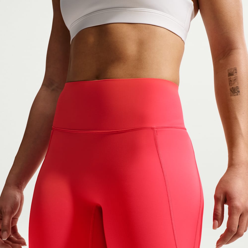Shorts y Pantalonetas para entrenamiento para mujer en rojo · HQ6832-696 - vista 2