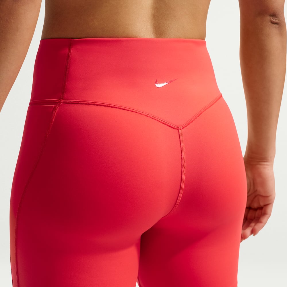 Shorts y Pantalonetas para entrenamiento para mujer en rojo · HQ6832-696 - vista 3