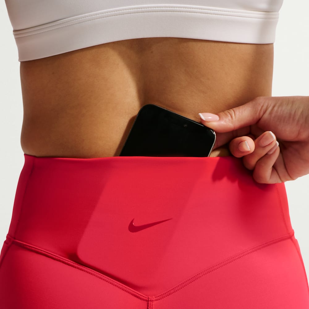 Shorts y Pantalonetas para entrenamiento para mujer en rojo · HQ6832-696 - vista 6