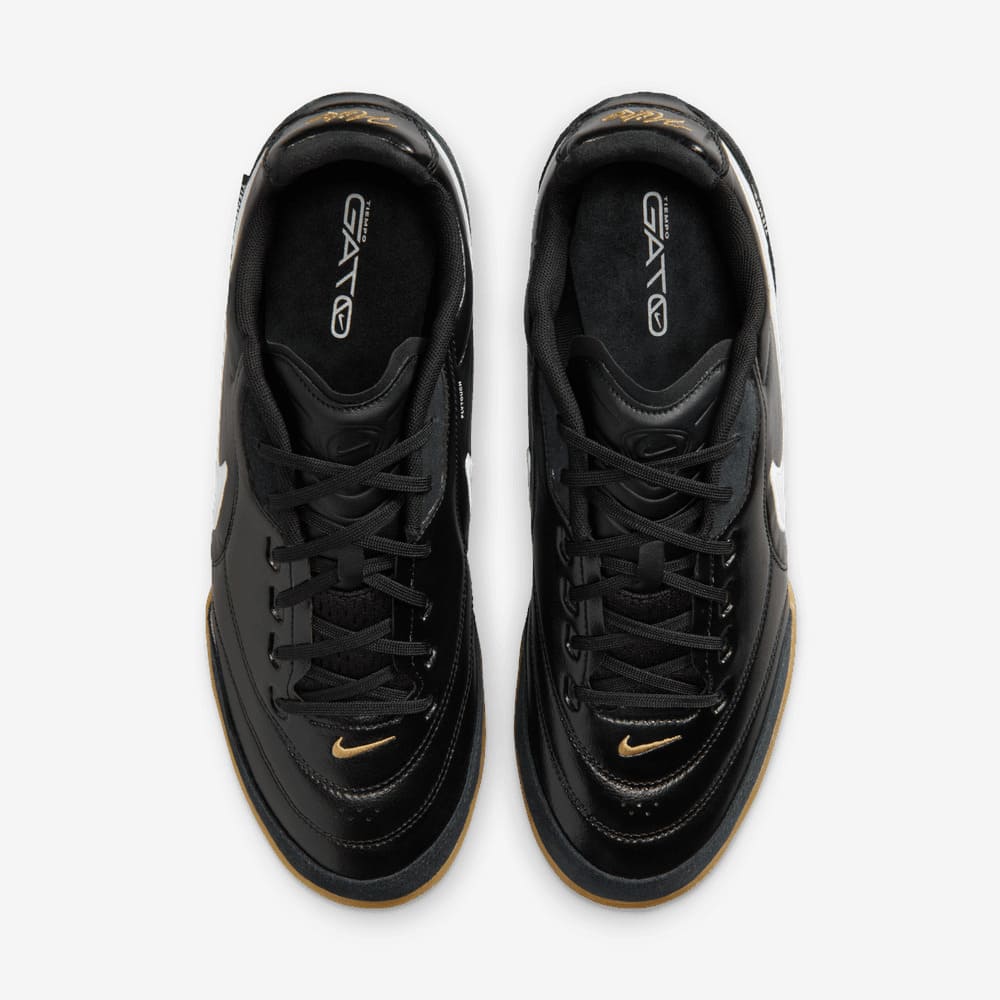 Guayos de fútbol para hombre en negro · HQ7017-010 - vista 4