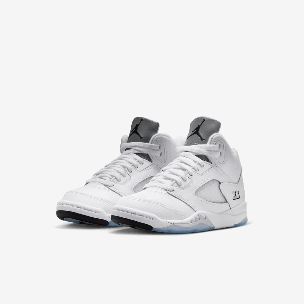 Tenis casual para niño en blanco · HQ7979-103 - vista 5