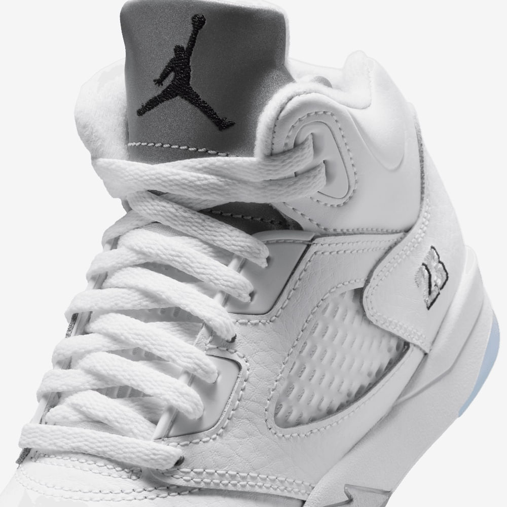 Tenis casual para niño en blanco · HQ7979-103 - vista 7