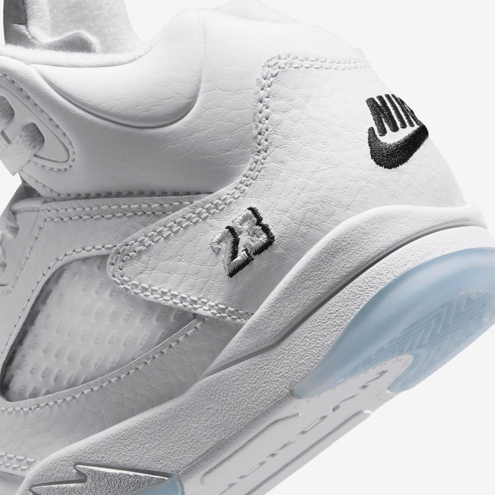 Tenis casual para niño en blanco · HQ7979-103 - vista 8