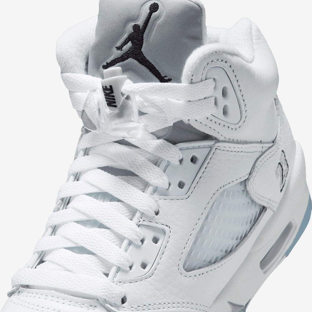 Tenis casual para niño en blanco · HQ7980-103 - vista 7