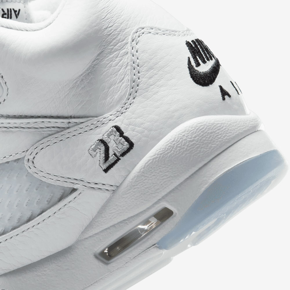 Tenis casual para niño en blanco · HQ7980-103 - vista 8