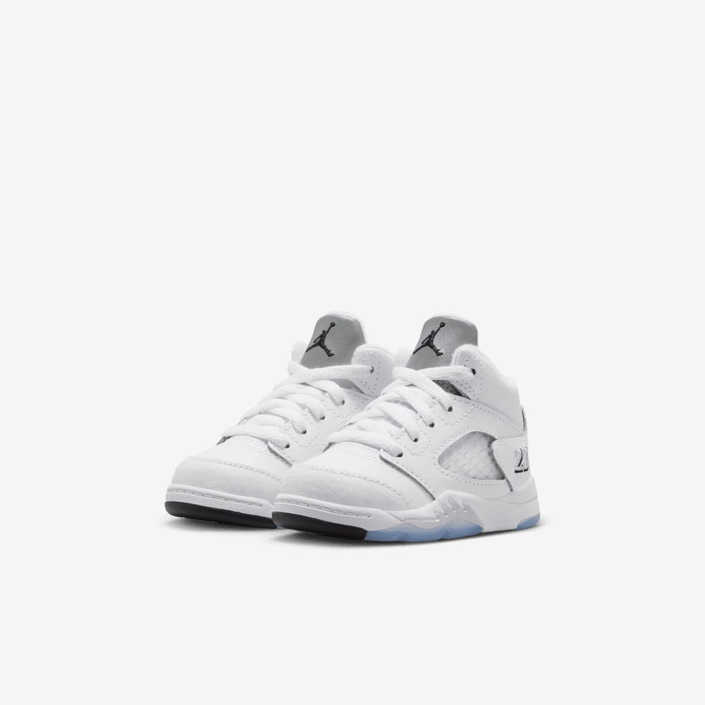 Tenis casual para niño en blanco · HQ7981-103 - vista 5