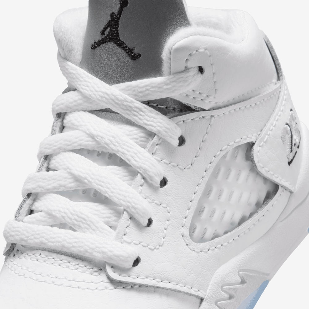 Tenis casual para niño en blanco · HQ7981-103 - vista 7