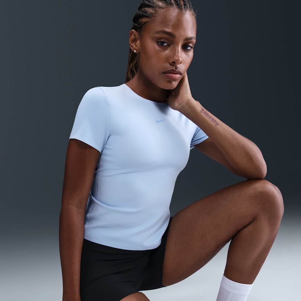 Camisetas y esqueletos para entrenamiento para mujer en azul · HQ8079-441 - vista 3