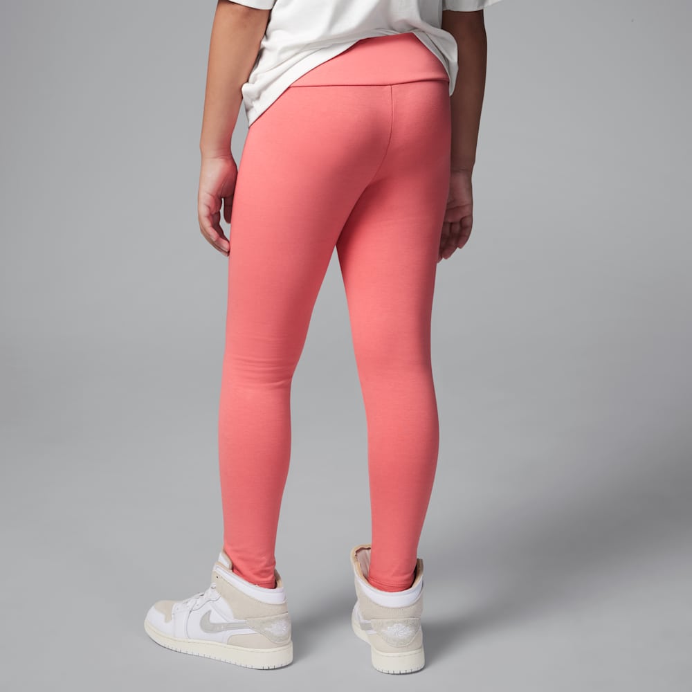 Licras deportivas casual para niña en rosa · HQ8123-678 - vista 2