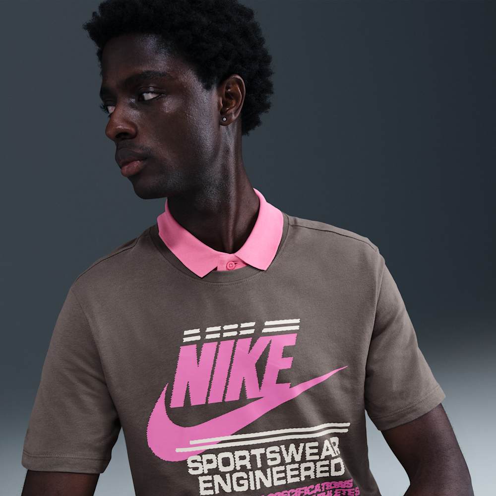 Camisetas y esqueletos casual para hombre en gris · HQ9157-289 - vista 3