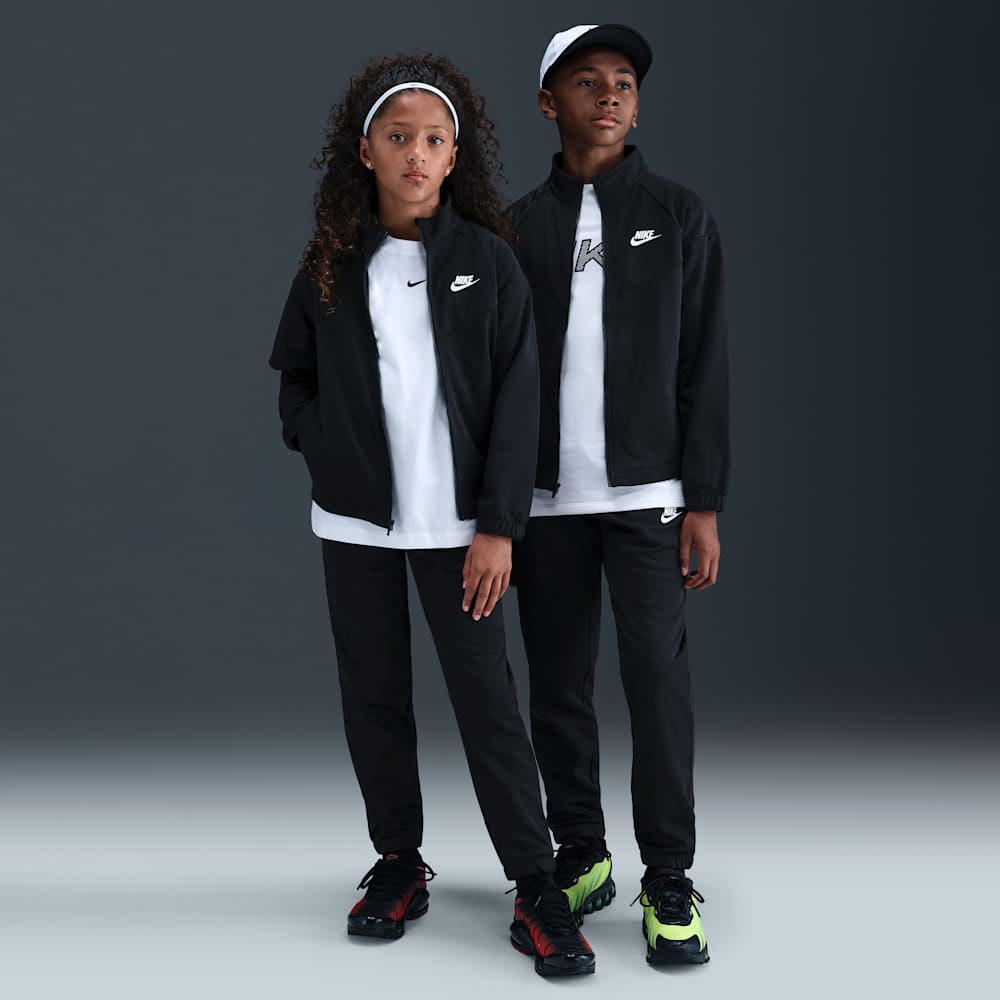 Sudaderas casual para niño en negro · HQ9315-010 - vista 1