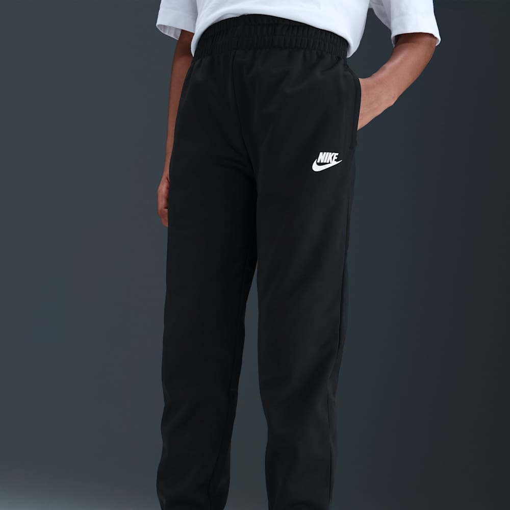 Sudaderas casual para niño en negro · HQ9315-010 - vista 4