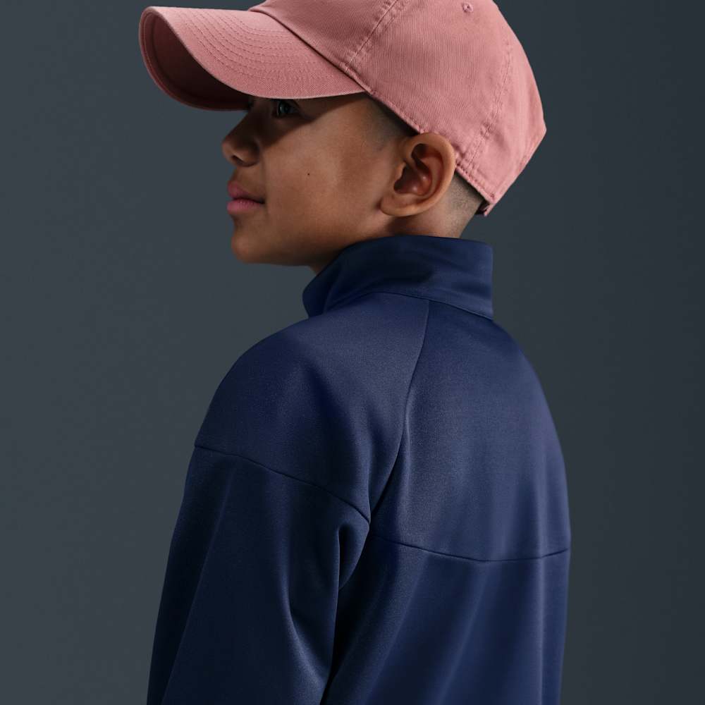 Sudaderas para entrenamiento para niño en azul · HQ9315-410 - vista 3