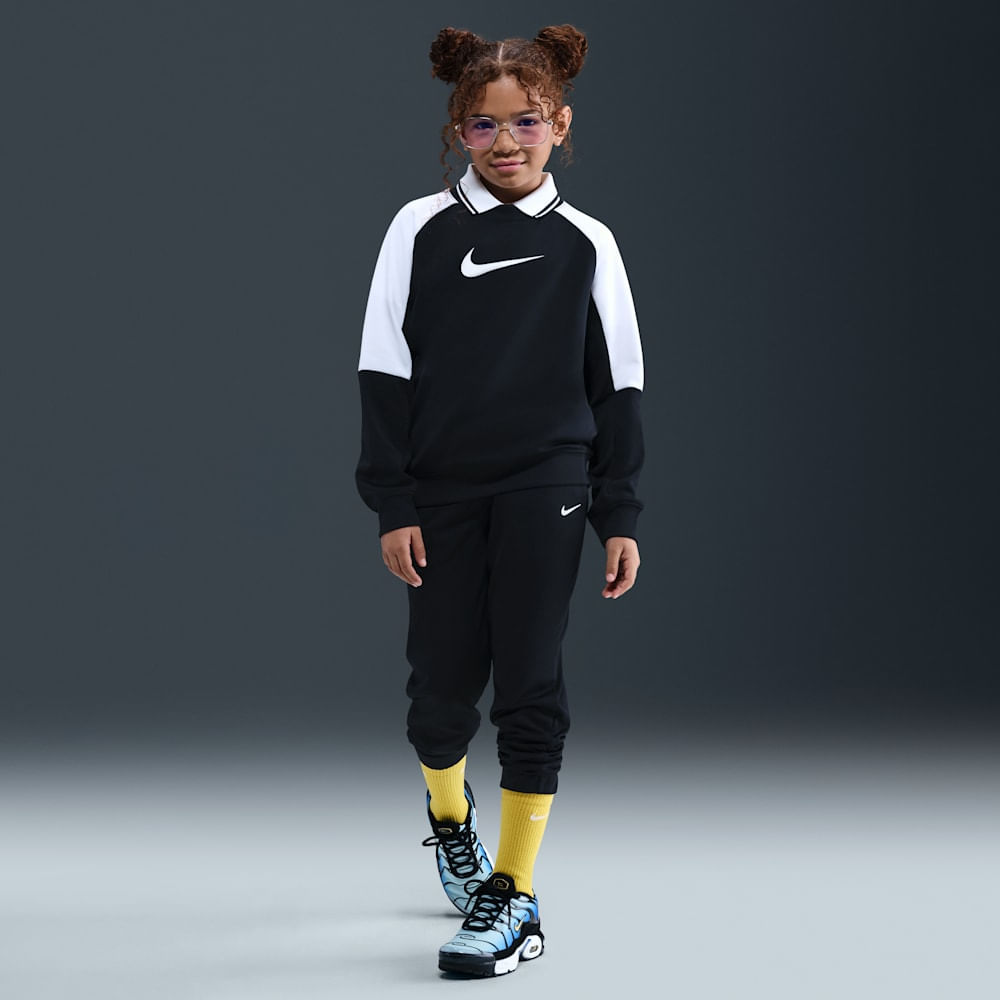 Sudaderas casual para niño en negro · HQ9317-010 - vista 1