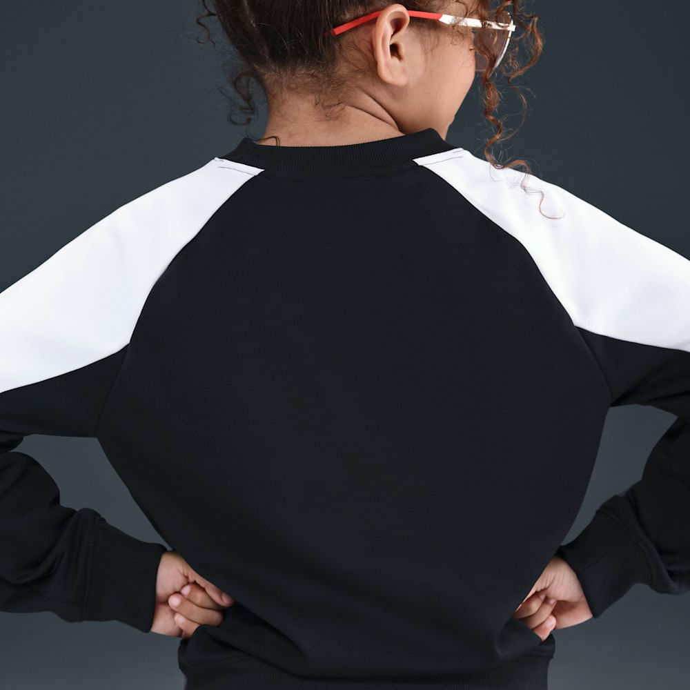 Sudaderas casual para niño en negro · HQ9317-010 - vista 3