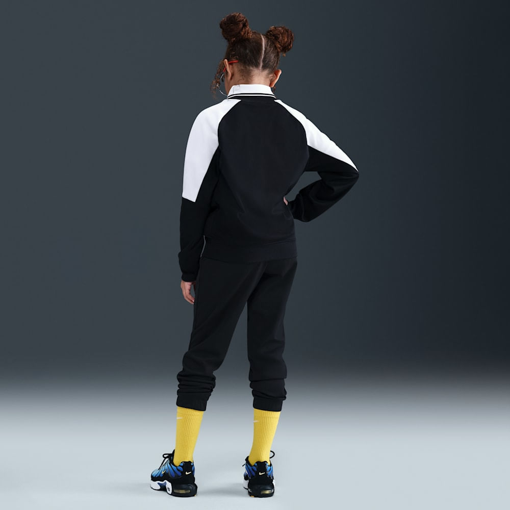 Sudaderas casual para niño en negro · HQ9317-010 - vista 6