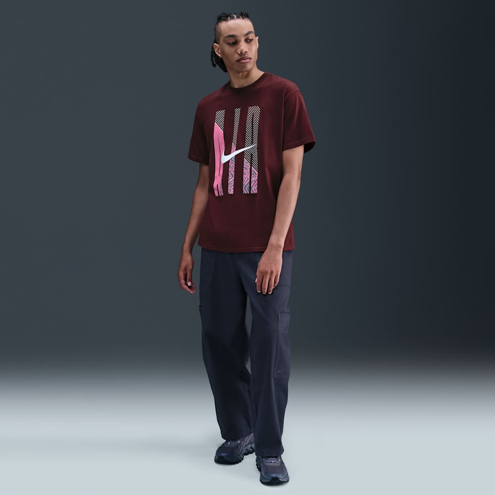 Camisetas y esqueletos casual para hombre en rojo · HV0135-619 - vista 4