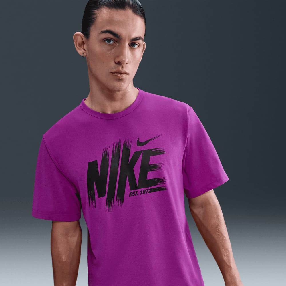 Camisetas y esqueletos para entrenamiento para hombre en morado · HV0381-551 - vista 1