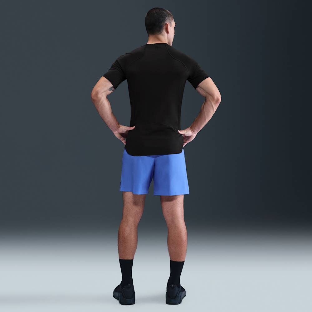 Camisetas y esqueletos para entrenamiento para hombre en azul · HV0409-010 - vista 5