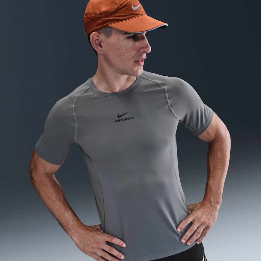 Camisetas y esqueletos para entrenamiento para hombre en gris · HV0409-084 - vista 1