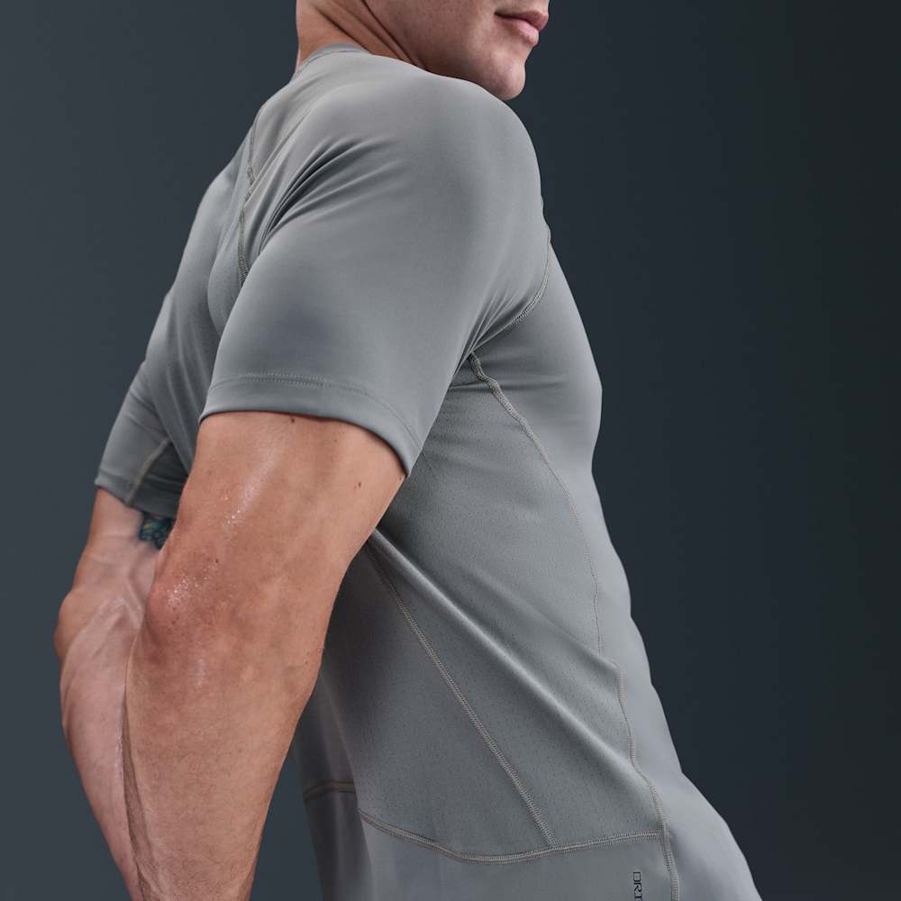 Camisetas y esqueletos para entrenamiento para hombre en gris · HV0409-084 - vista 2