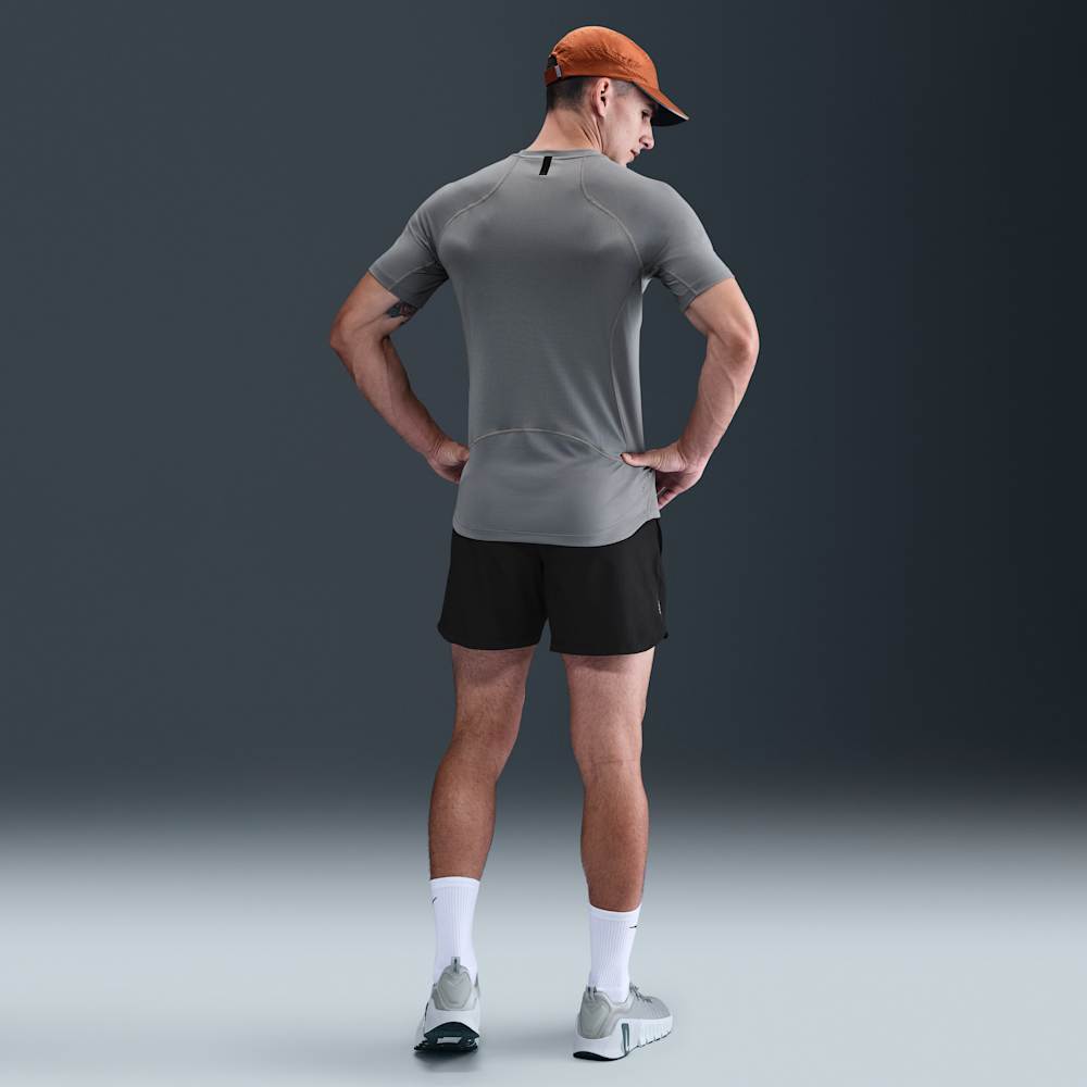 Camisetas y esqueletos para entrenamiento para hombre en gris · HV0409-084 - vista 5