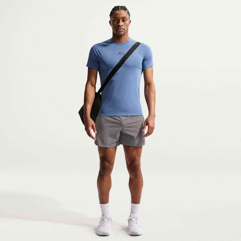 Camisetas y esqueletos para entrenamiento para hombre en azul · HV0409-459 - vista 4
