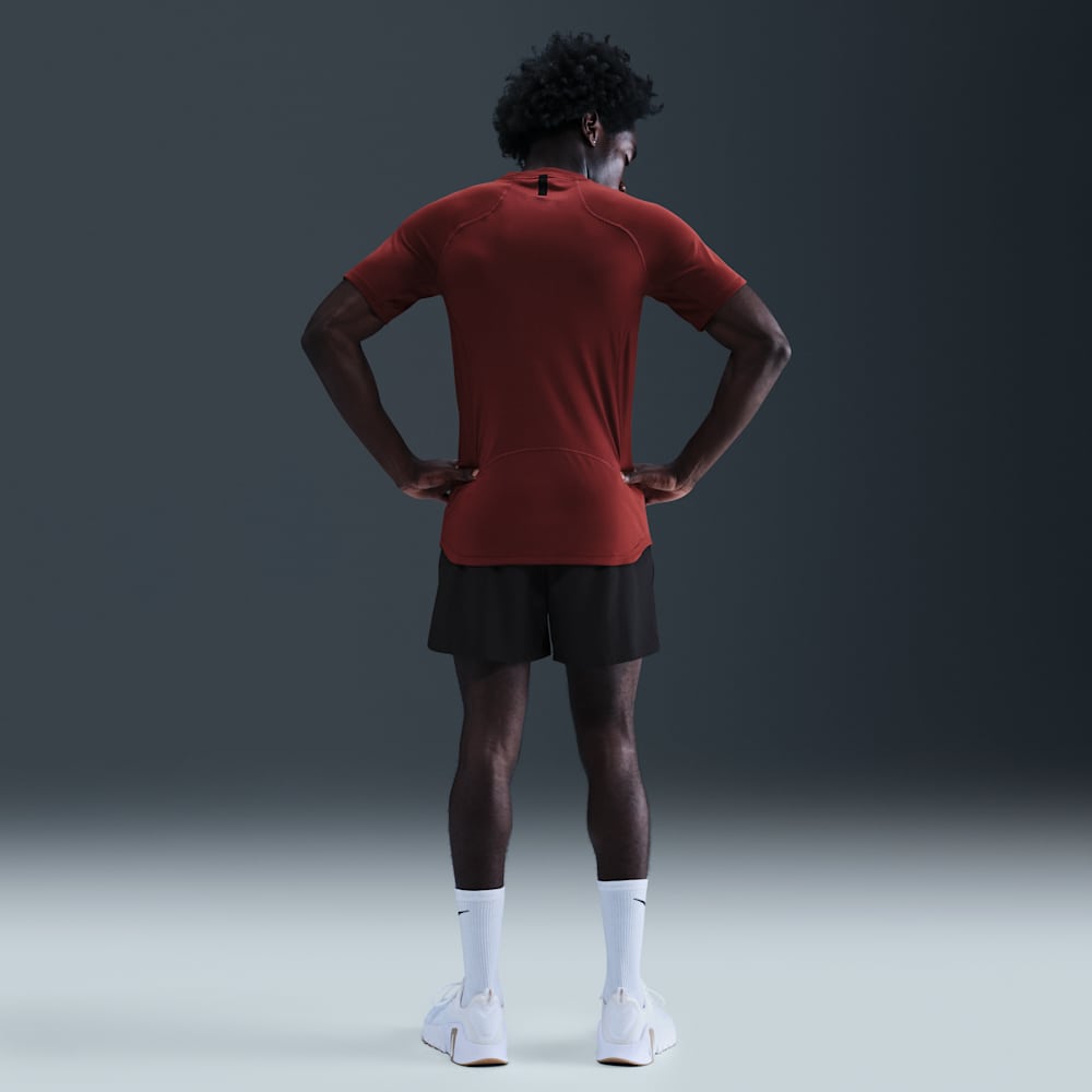 Camisetas y esqueletos para entrenamiento para hombre en rojo · HV0409-619 - vista 5