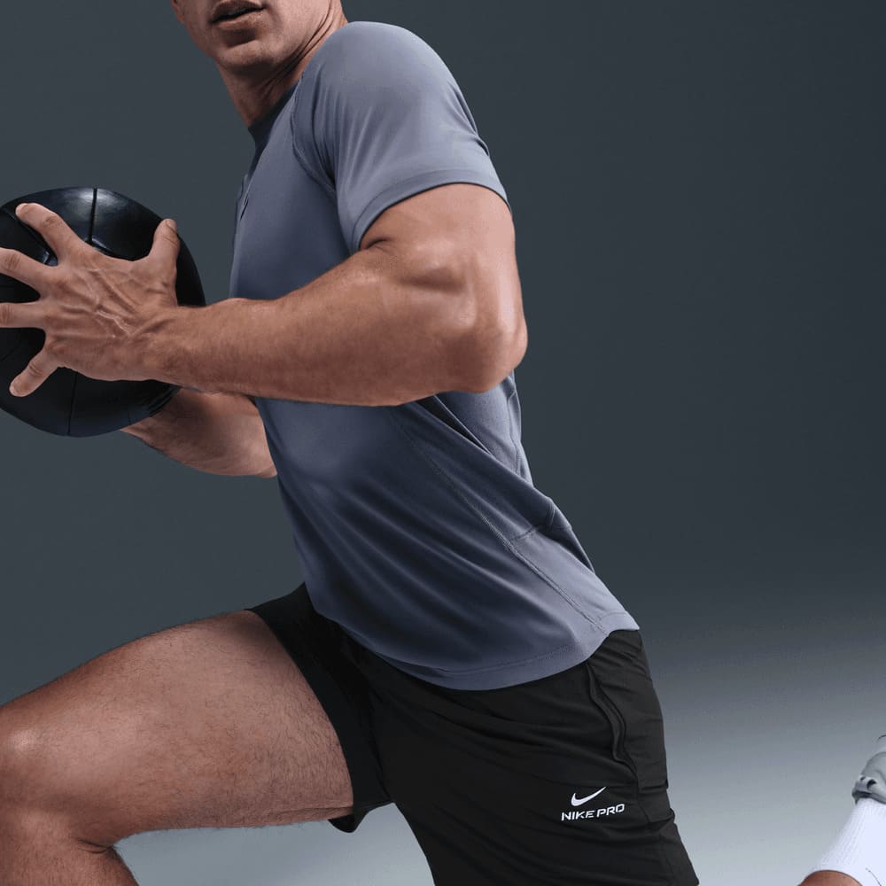 Shorts y Pantalonetas para entrenamiento para hombre en negro · HV0411-010 - vista 5