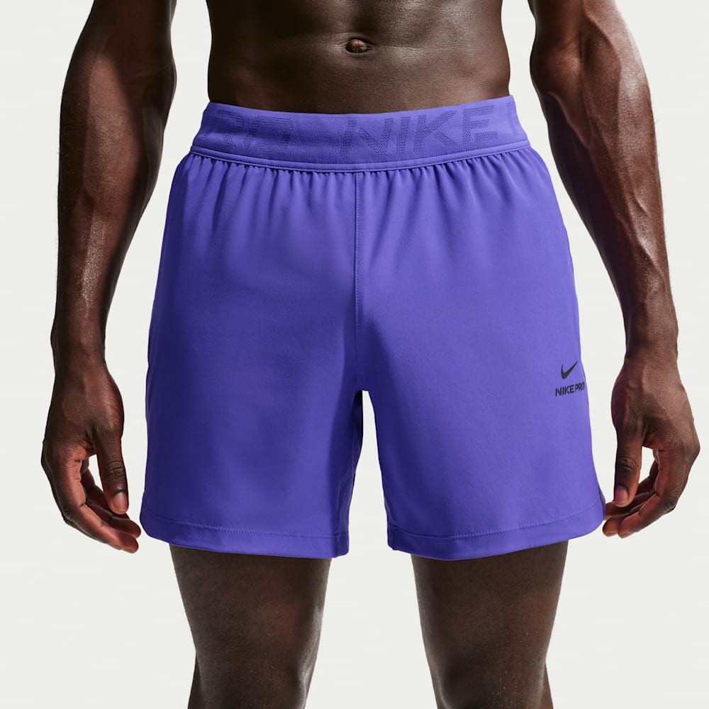 Shorts y Pantalonetas para entrenamiento para hombre en morado · HV0411-510 - vista 2