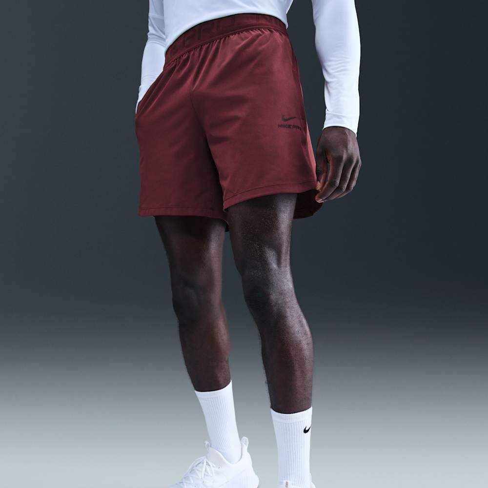 Shorts y Pantalonetas para entrenamiento para hombre en rojo · HV0411-619 - vista 2
