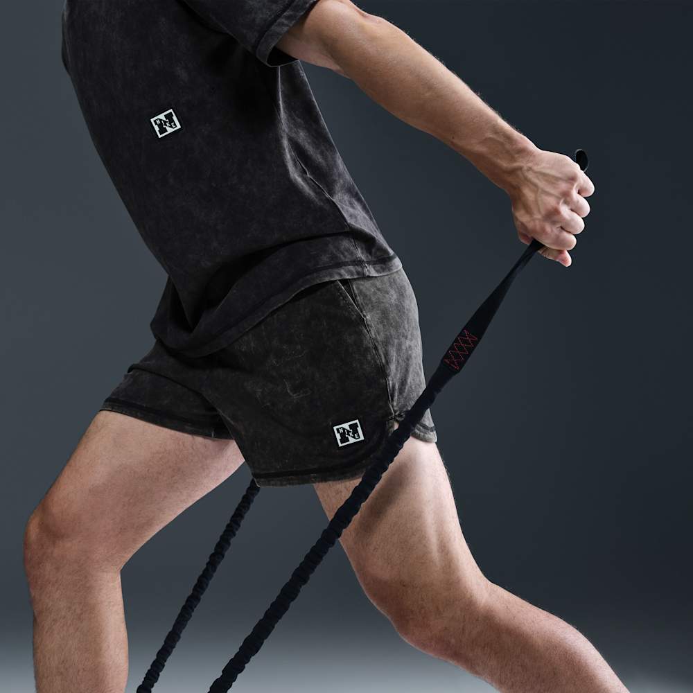 Shorts y Pantalonetas para entrenamiento para hombre en negro · HV0631-010 - vista 5
