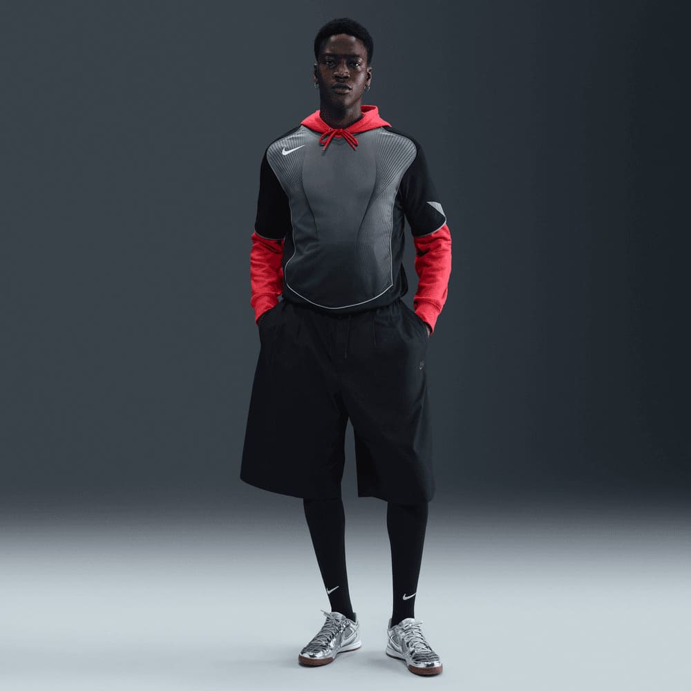 Camisetas y esqueletos de fútbol para hombre en negro · HV1178-010 - vista 4