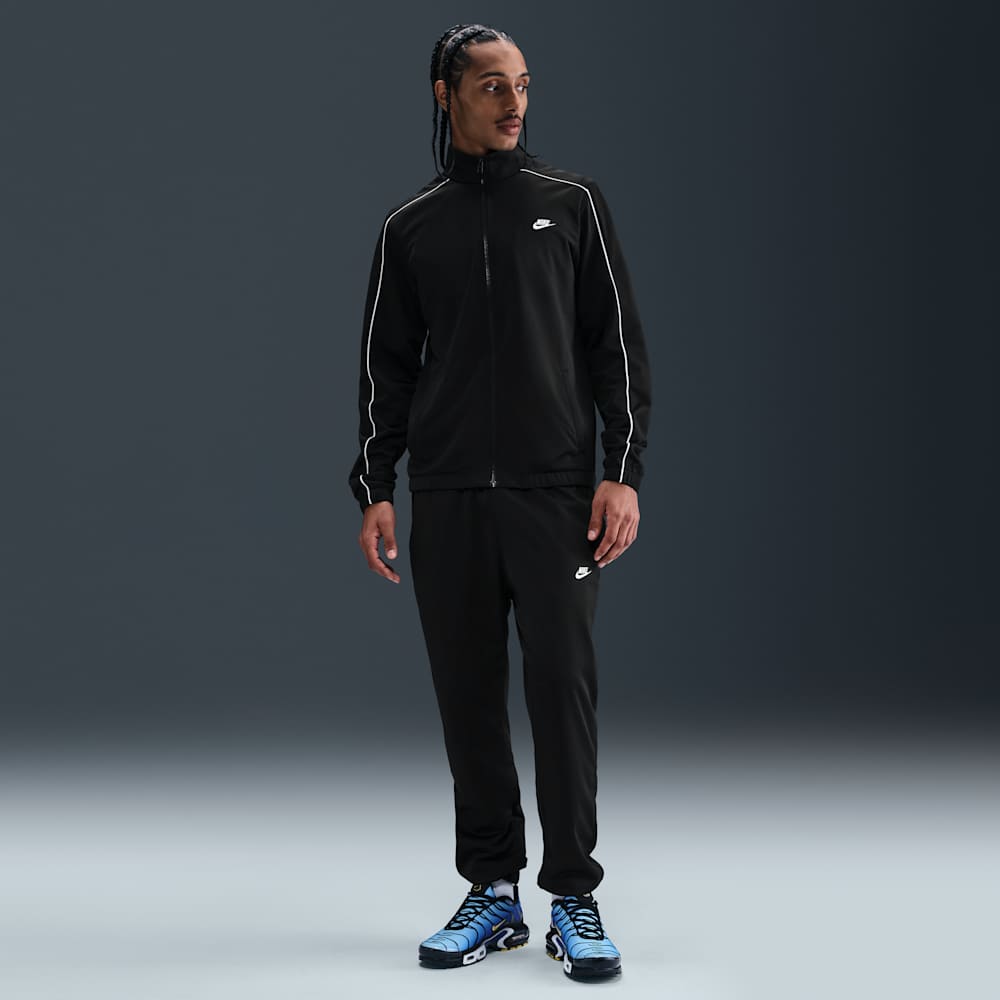 Sudaderas casual para hombre en negro · HV1444-010 - vista 1