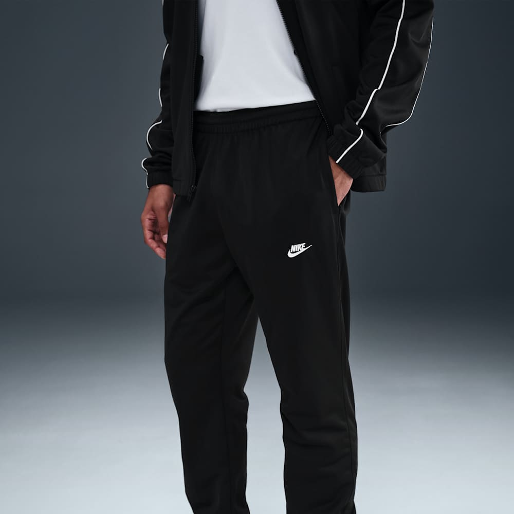 Sudaderas casual para hombre en negro · HV1444-010 - vista 4