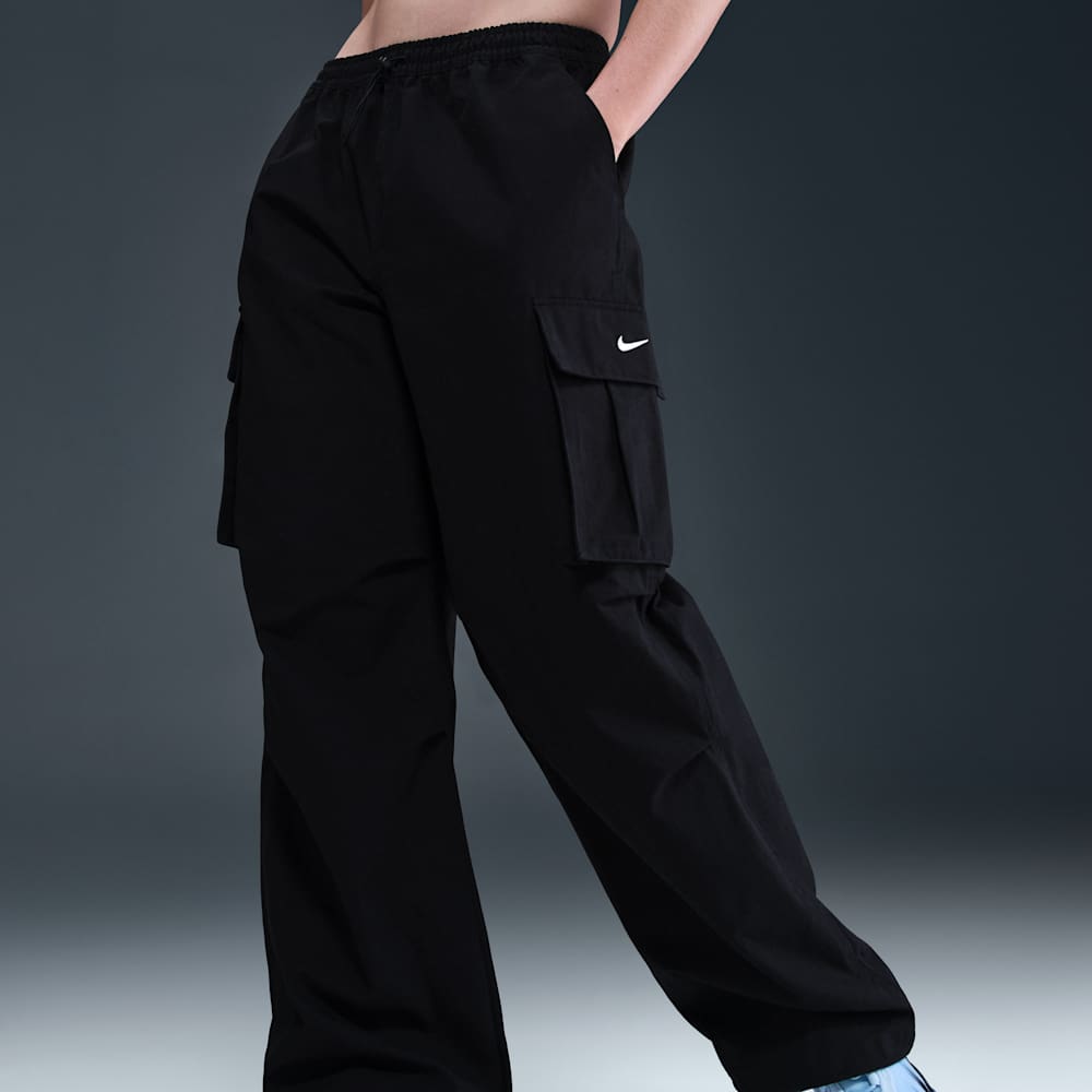 Pantalones y Joggers casual para mujer en negro · HV1966-010 - vista 2