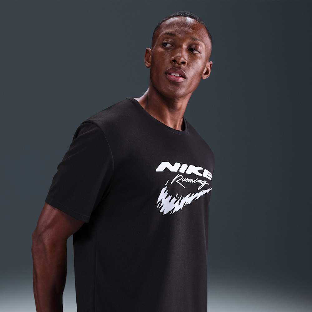 Camisetas y esqueletos para correr para hombre en negro · HV2135-010 - vista 1