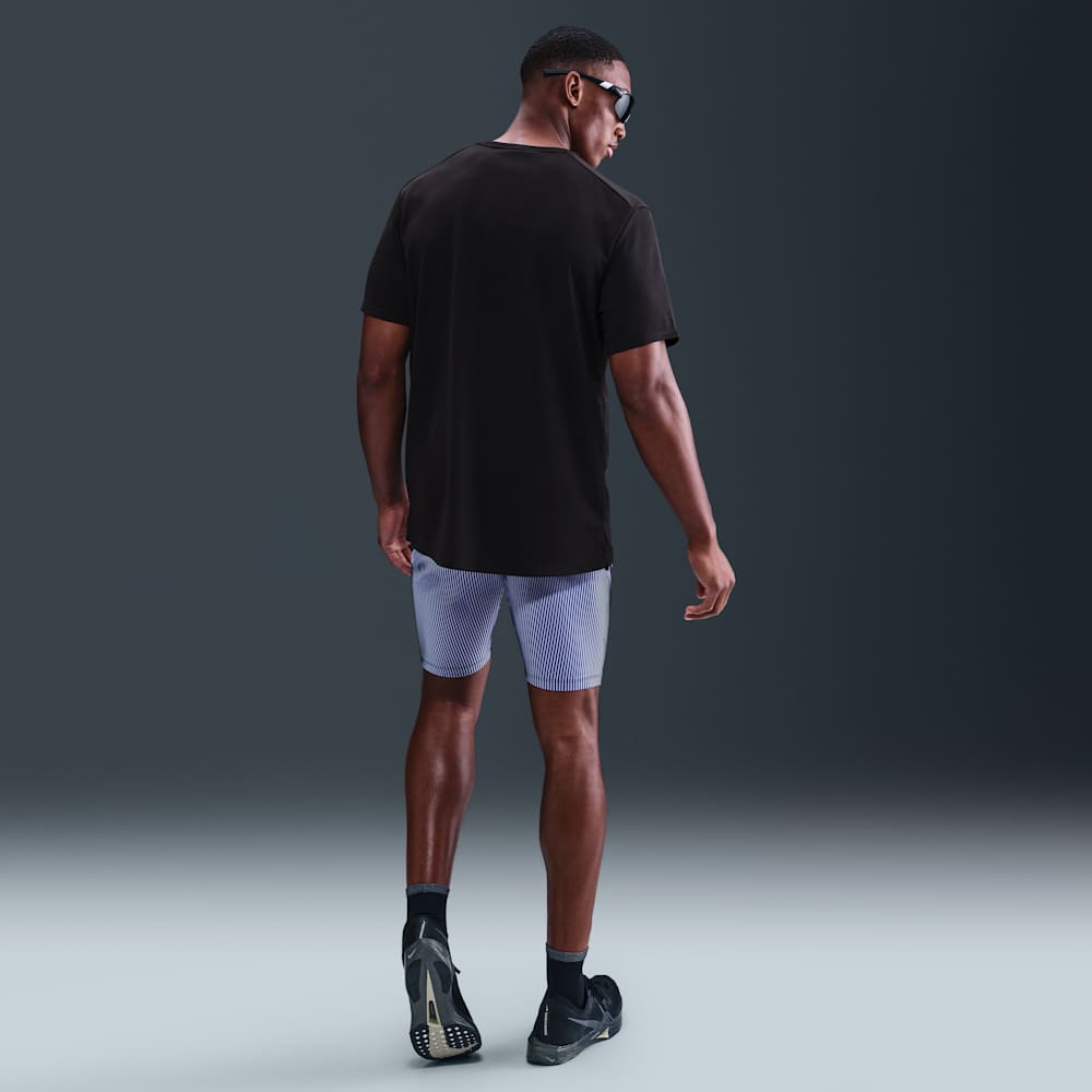 Camisetas y esqueletos para correr para hombre en negro · HV2135-010 - vista 5