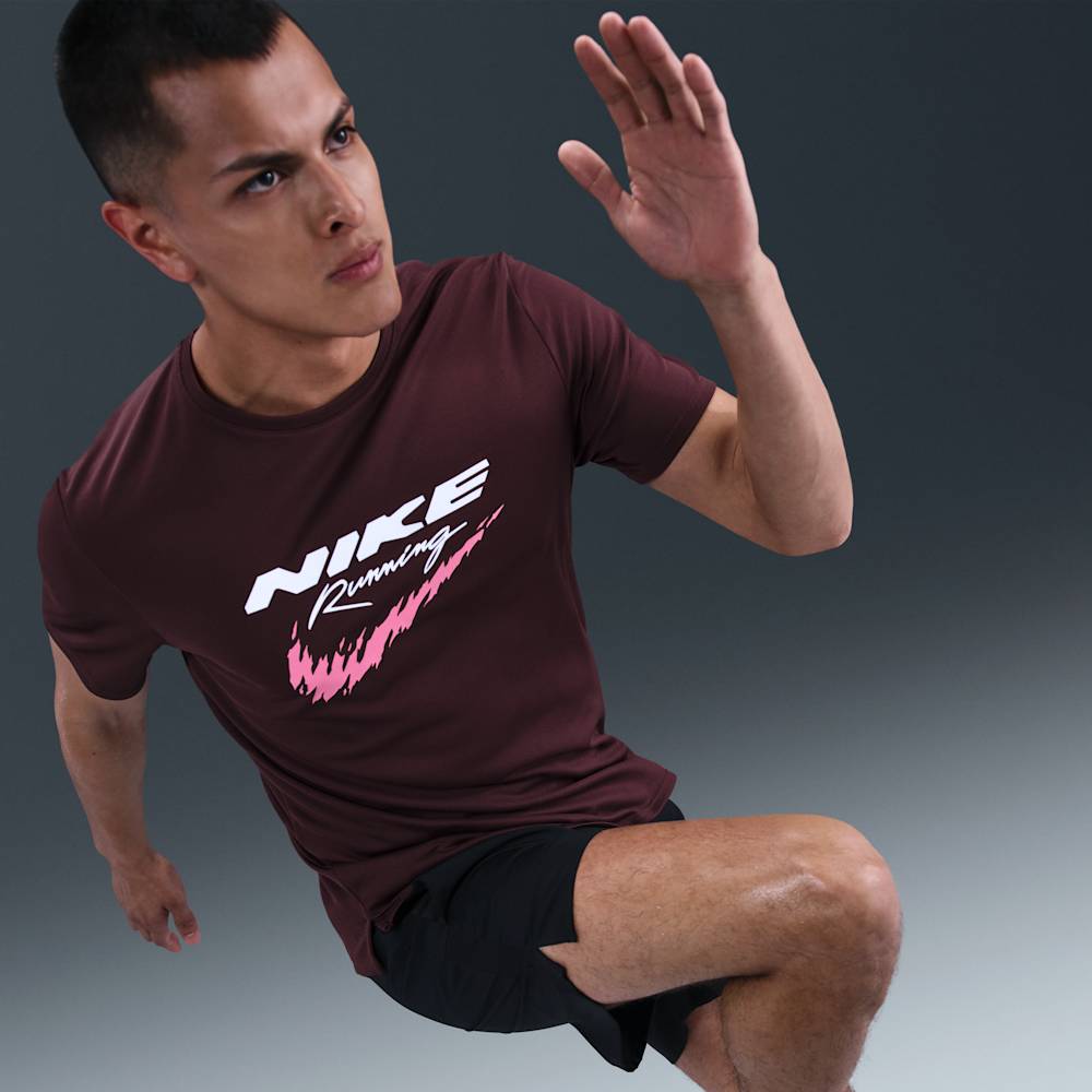 Camisetas y esqueletos para correr para hombre en rojo · HV2135-652 - vista 3