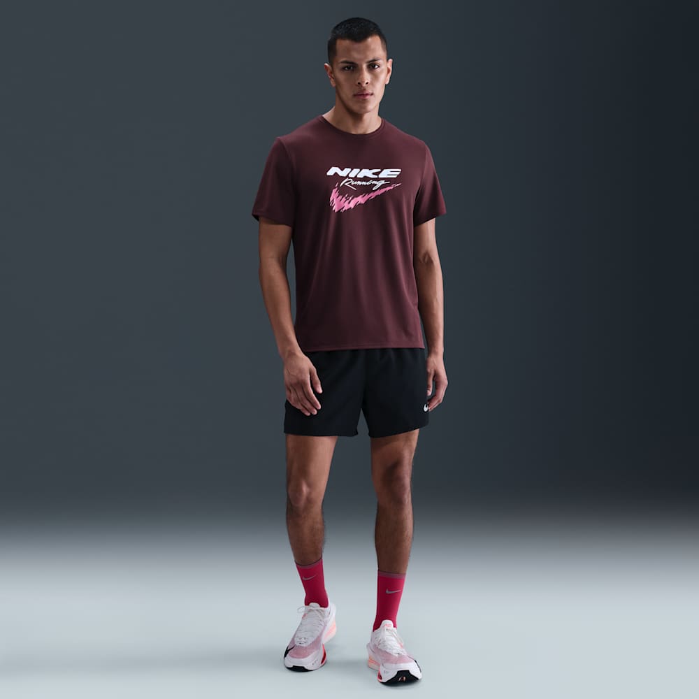 Camisetas y esqueletos para correr para hombre en rojo · HV2135-652 - vista 4