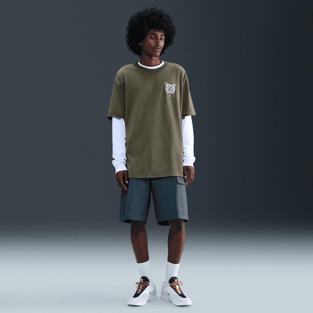 Camisetas y esqueletos casual para hombre en verde · HV2188-222 - vista 1
