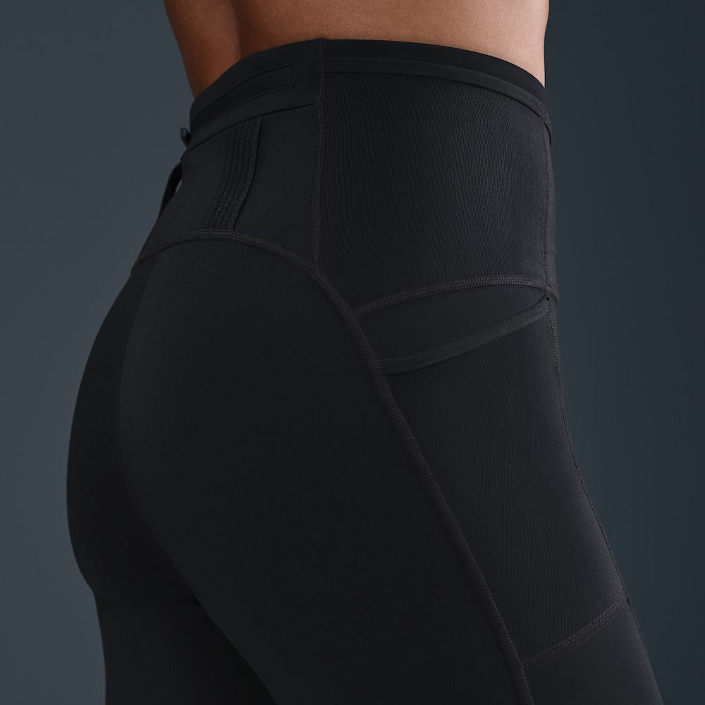 Leggins y Licras deportivas para correr para mujer en negro · HV2285-010 - vista 3