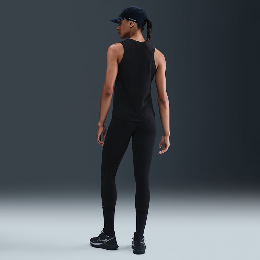 Leggins y Licras deportivas para correr para mujer en negro · HV2285-010 - vista 4