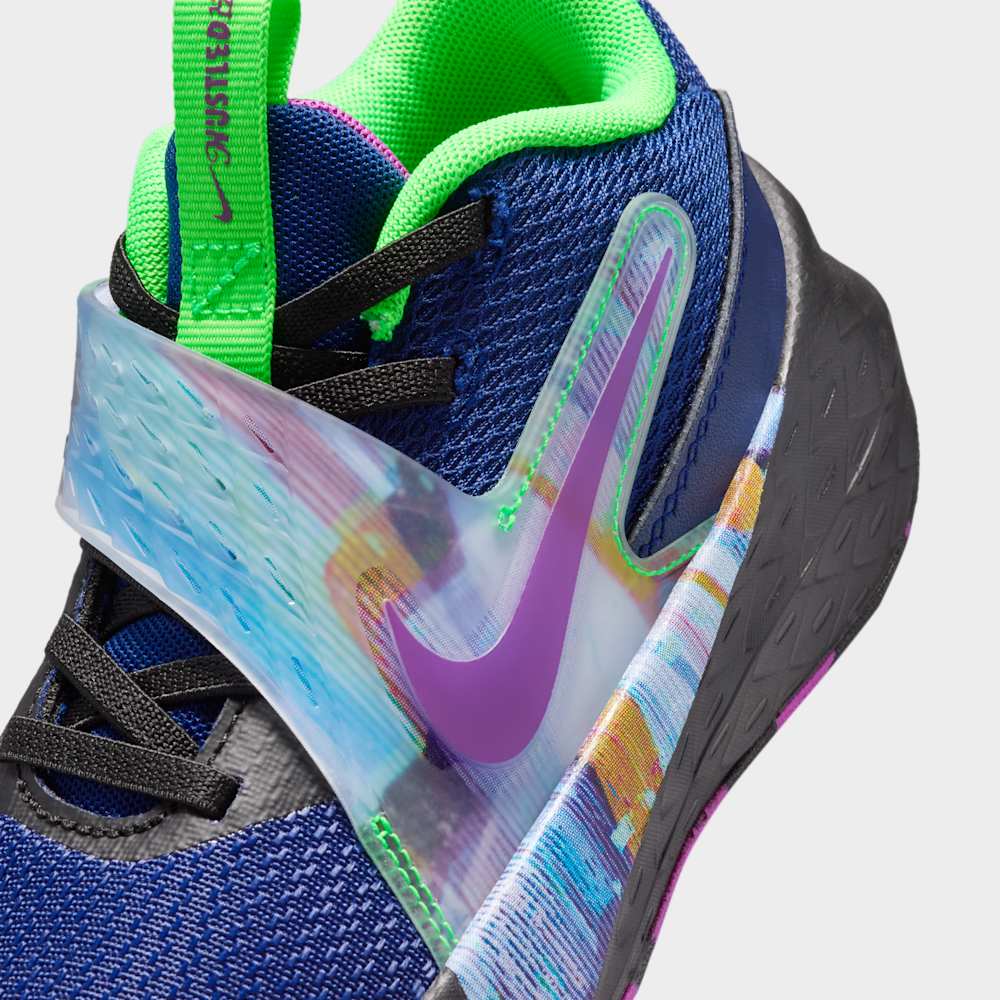 Tenis de básquetbol para niño en azul · HV2290-400 - vista 7
