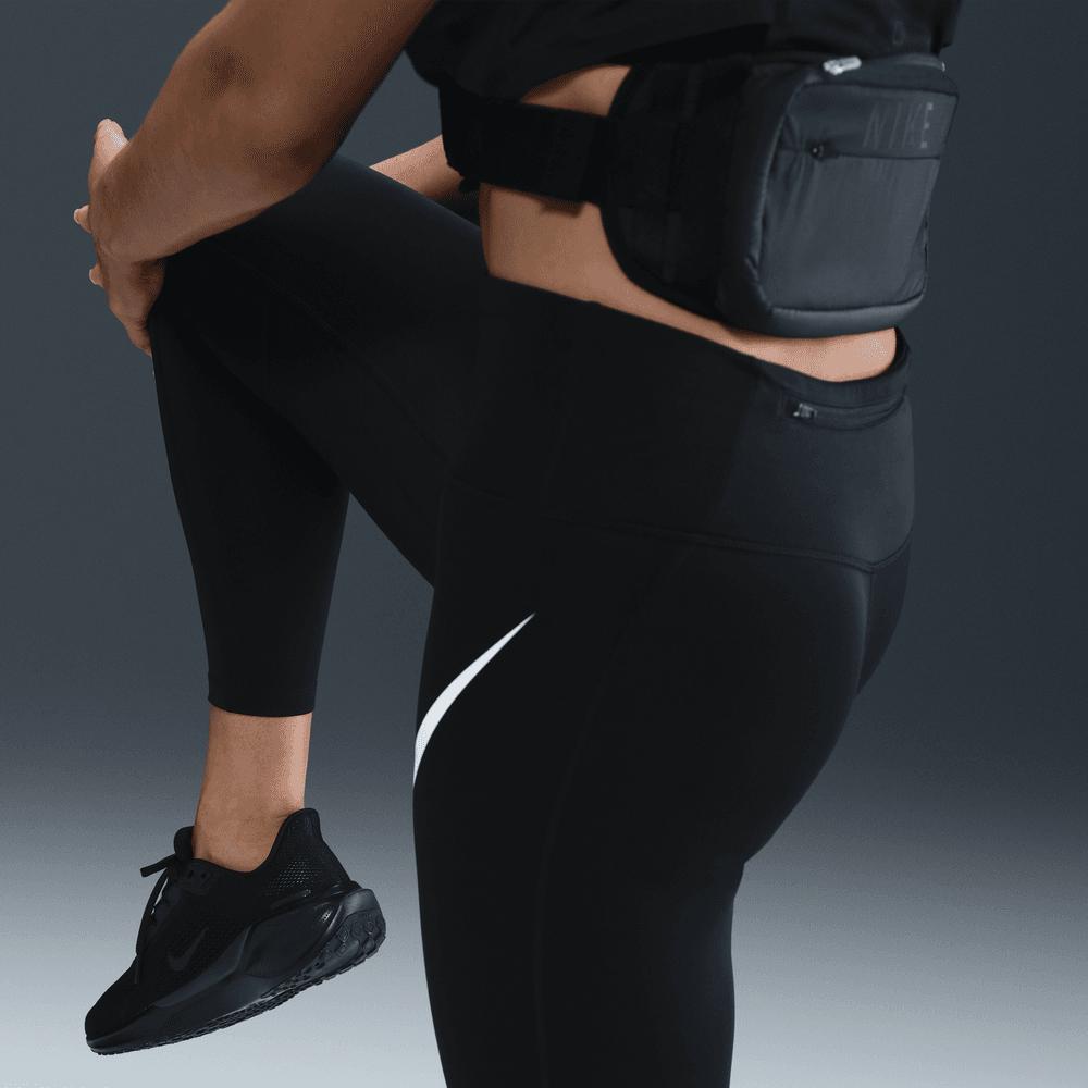 Leggins y Licras deportivas para correr para mujer en negro · HV2304-010 - vista 3